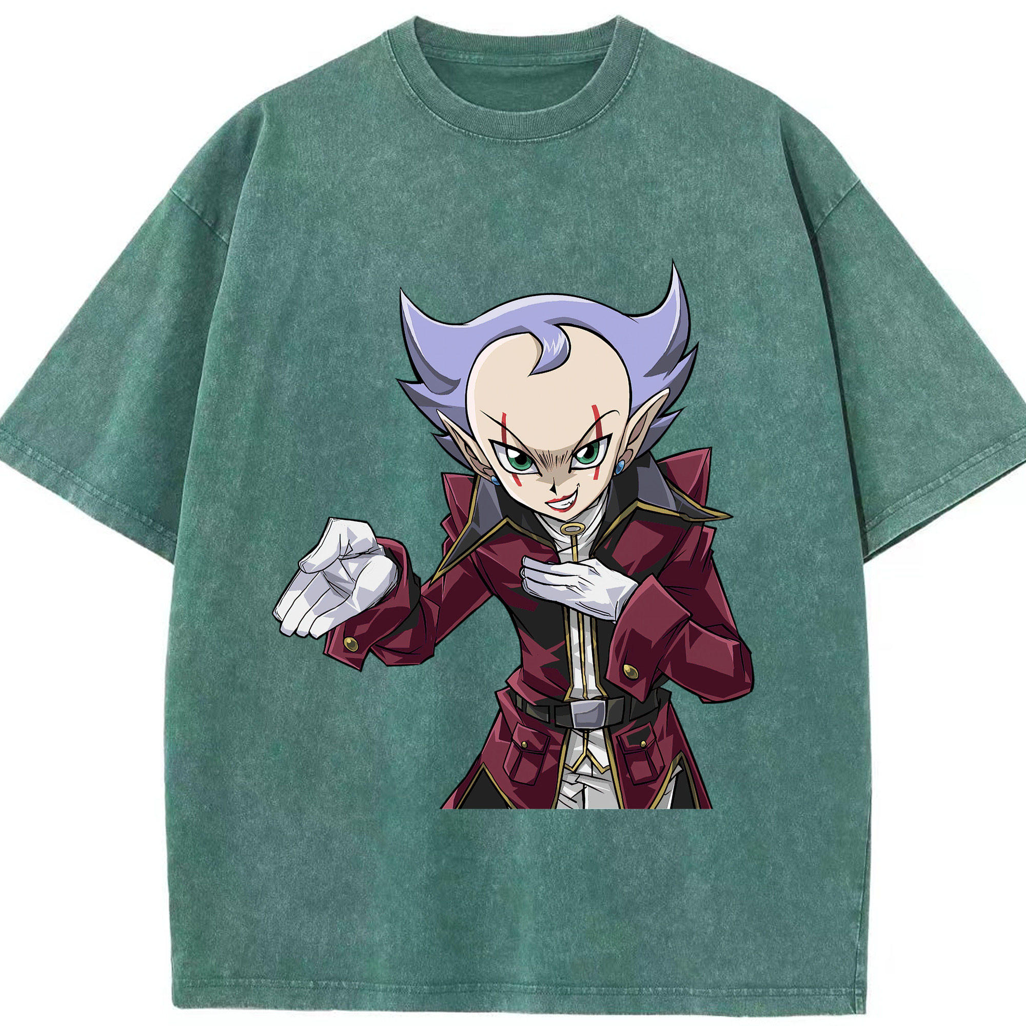 （画像用） 遊☆戯☆王 Yu-Gi-Oh! 綿100% ヴィンテージ風 半袖Tシャツ（フロントプリント）